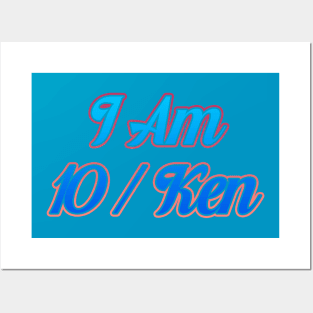 Copy of I Am 10/Ken (Inverted): A Barbie Inspired Design Posters and Art